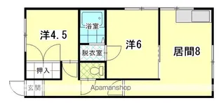 SIDEWAYS美原Ⅱ(旧グランディール美原Ⅱ)【101号室】の間取り