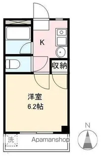ジョイフル宮脇【203号室】の間取り