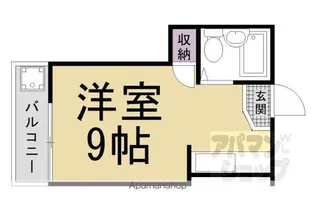 ハーヴェスト鈴木【3階】の間取り