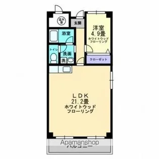 アーバン茜【10階】の間取り