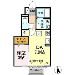 ルミエールSAKURA【1階】の間取り