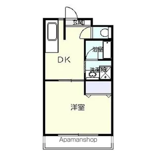 カーサカジマⅠ【408号室】の間取り
