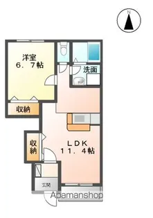 SERENO SOPHIA(セレーノ・ソフィア)【1階】の間取り