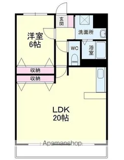 ルーチェ【4階】の間取り