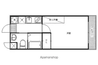 L’S堀川【2階】の間取り
