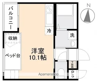 スミタスヴィラ瀬戸内東【5階】の間取り