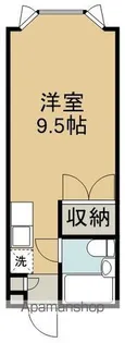人見マンション【203号室】の間取り