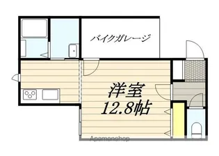 LIVING WITH MOTO【4階】の間取り