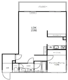ニュー代々木マンション【3階】の間取り