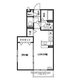 フレシール【1階】の間取り