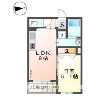 アウローラ本郷町【2階】の間取り