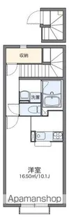 レオネクストフェリーチェ2号館【201号室】の間取り