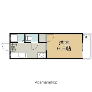 北山ヒルズC【101号室】の間取り