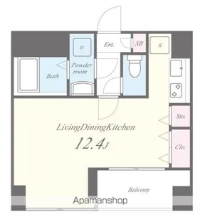 ラヴィン【705号室】の間取り