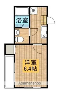 サザンパラダイス【205号室】の間取り