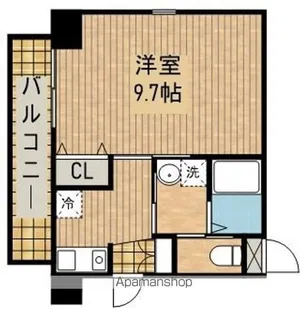 FLOS元浜【2階】の間取り