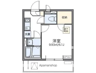 レオネクスト苅藻Ⅱ【103号室】の間取り