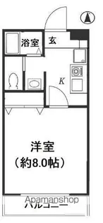 東京都杉並区井草2丁目【アパート】の間取り