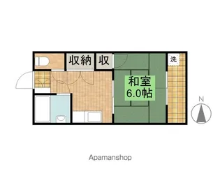 サザンウイング2番館【3階】の間取り