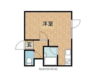 SWEETWOODS.COURT【2-B号室】の間取り