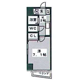クレール車道Ⅰ【3階】の間取り