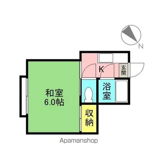 ヴェスパ【2階】の間取り