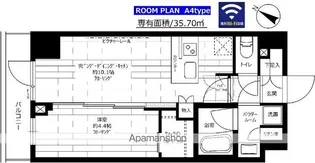 ステージグランデときわ台アジールコート【3階】の間取り
