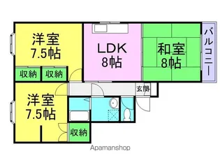 フジマンション【3号室】の間取り