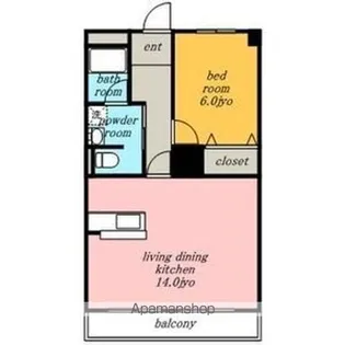 メゾン藤【1階】の間取り