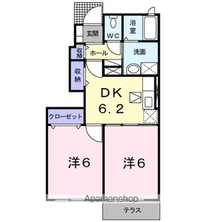NMON C【1階】の間取り