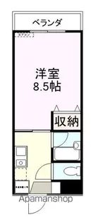 グランシャリオ【202号室】の間取り