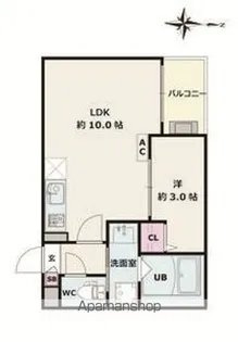 Jack atsutakoshinⅡ【1階】の間取り