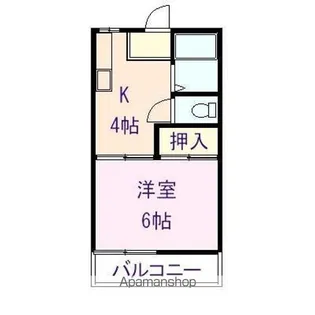 アーバン東福山【1階】の間取り