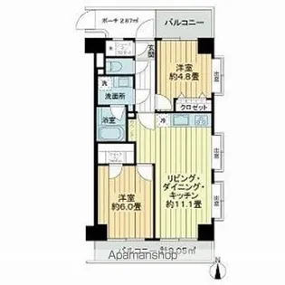 NICアーバンハイム木場公園【3階】の間取り