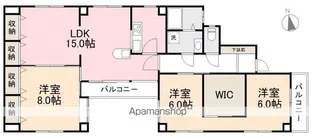 アルピニスタ番町【2階】の間取り