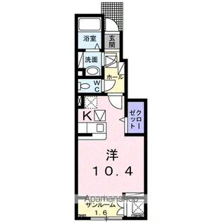 クレストⅠ【1階】の間取り