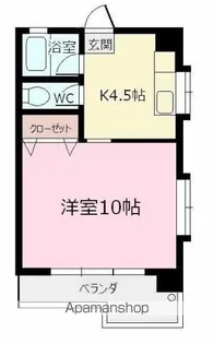 ガーデンヒルズ【6階】の間取り