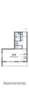 レオパレスシャローム【2階】の間取り