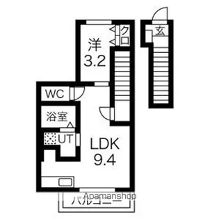 ララハイツ【2階】の間取り