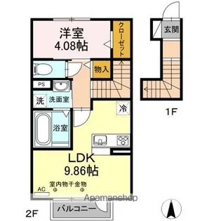 フルハウス【2階】の間取り