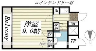 ラ・レジダンス・ド・仙台【610号室】の間取り