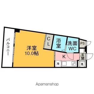 カーサヨサミ【1階】の間取り