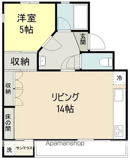 むぎのしまD−SIDE【201号室】の間取り