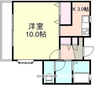 ジンジャエールⅠ【2階】の間取り