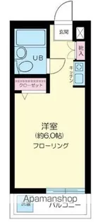 ADX新宿河田町【2階】の間取り