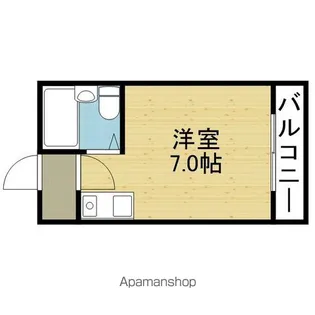 大宝深江橋CTスクエア【307号室】の間取り
