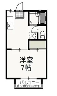 ノース・アヴァロン【2階】の間取り