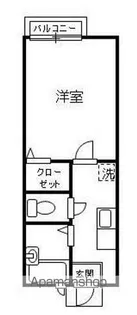 レクエルドプレイス【1階】の間取り