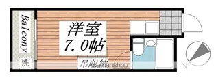 メゾン・ド・カナリ【5階】の間取り