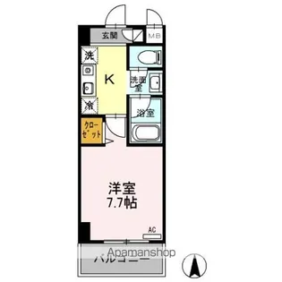 埼玉県吉川市保1丁目【マンション】の間取り